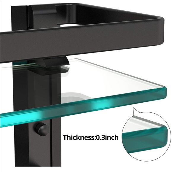 Bathroom Shelf Wall Mounted Shower Storage - Picture 2 of 5